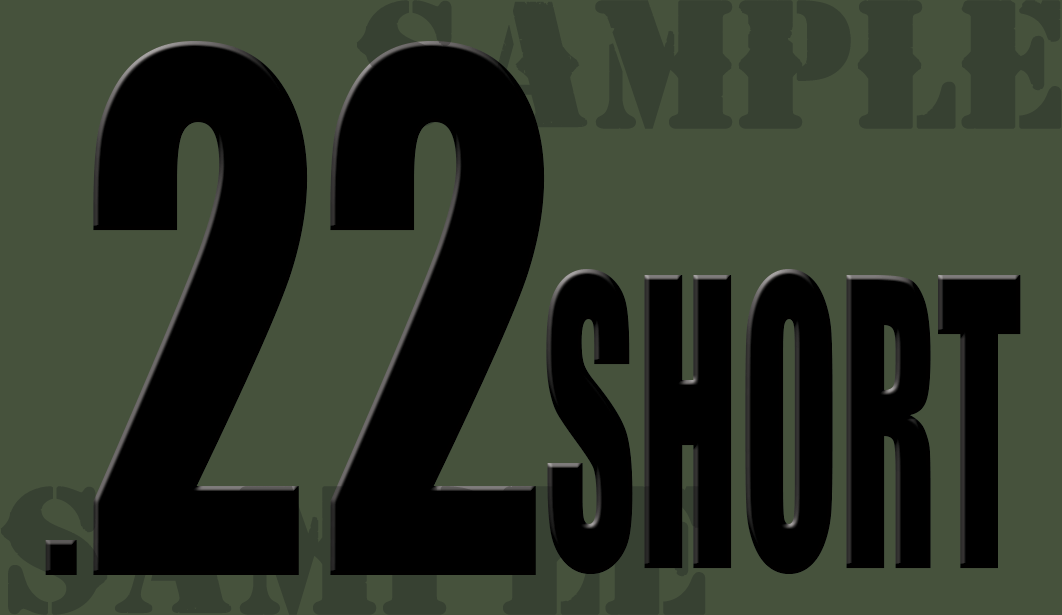 .22Short - Black - Standard - .50Cal - Alt