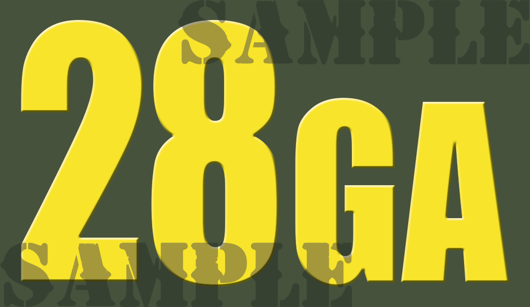 28GA - Yellow - Standard - .50Cal