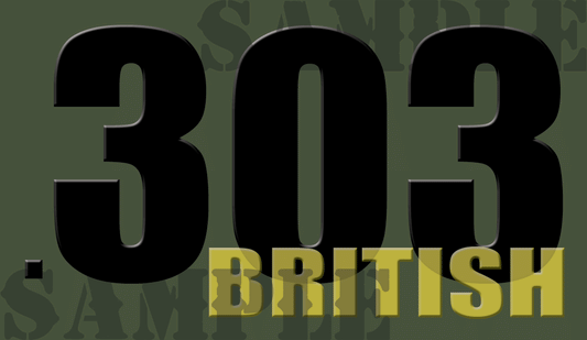 .303 British - Black - Standard  - .50Cal