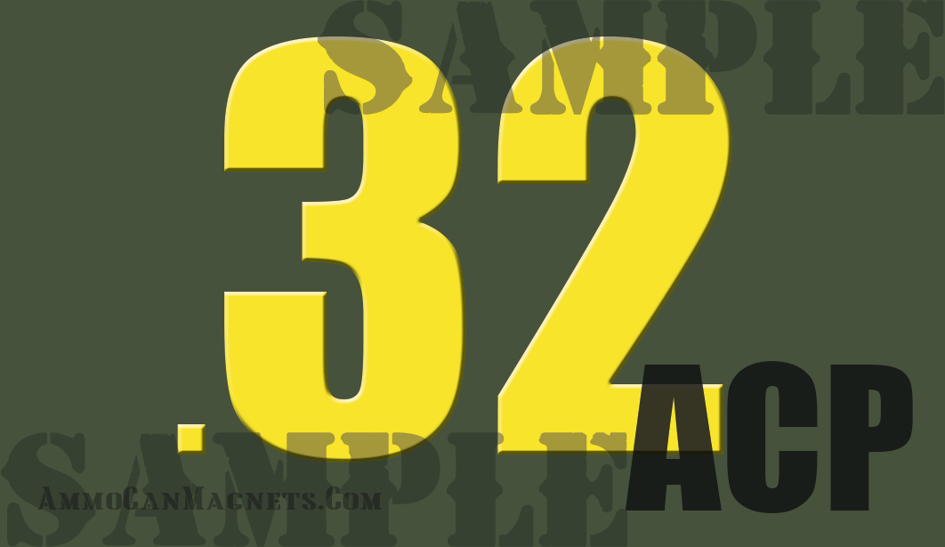32ACP - Yellow - Standard - .50Cal