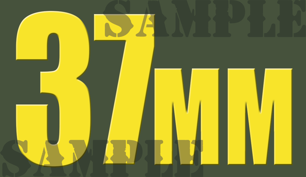 37mm - Yellow - Standard - .50Cal