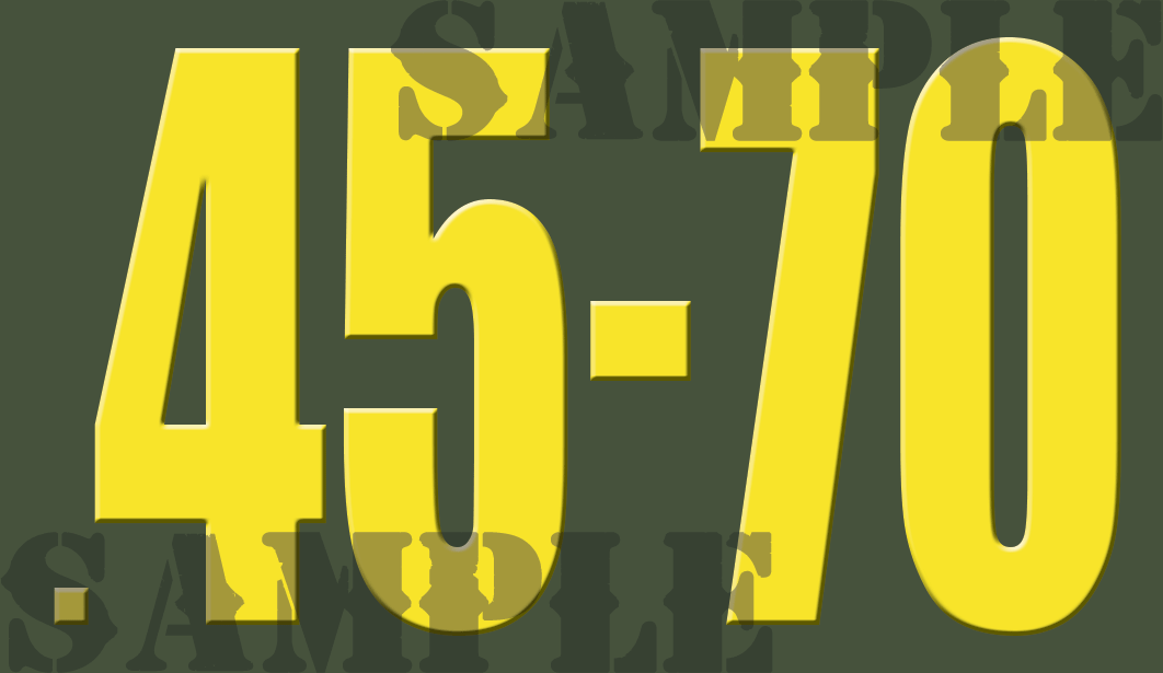 .45-70 - Yellow - Standard - .50Cal
