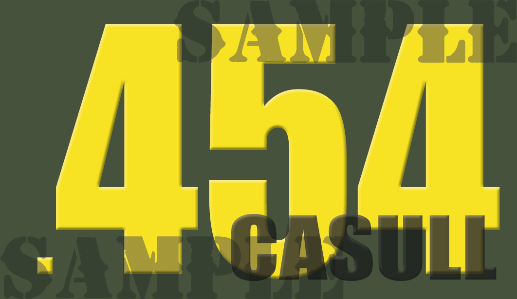 .454 CASULL - Yellow - Standard - .50Cal
