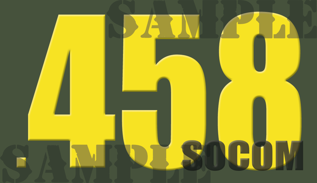 .458 SOCOM - Yellow - Standard - .50Cal