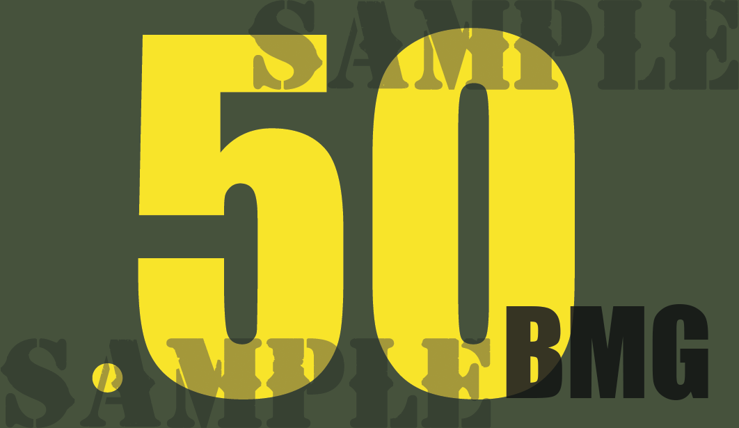 .50BMG - Yellow - Standard  - .50Cal