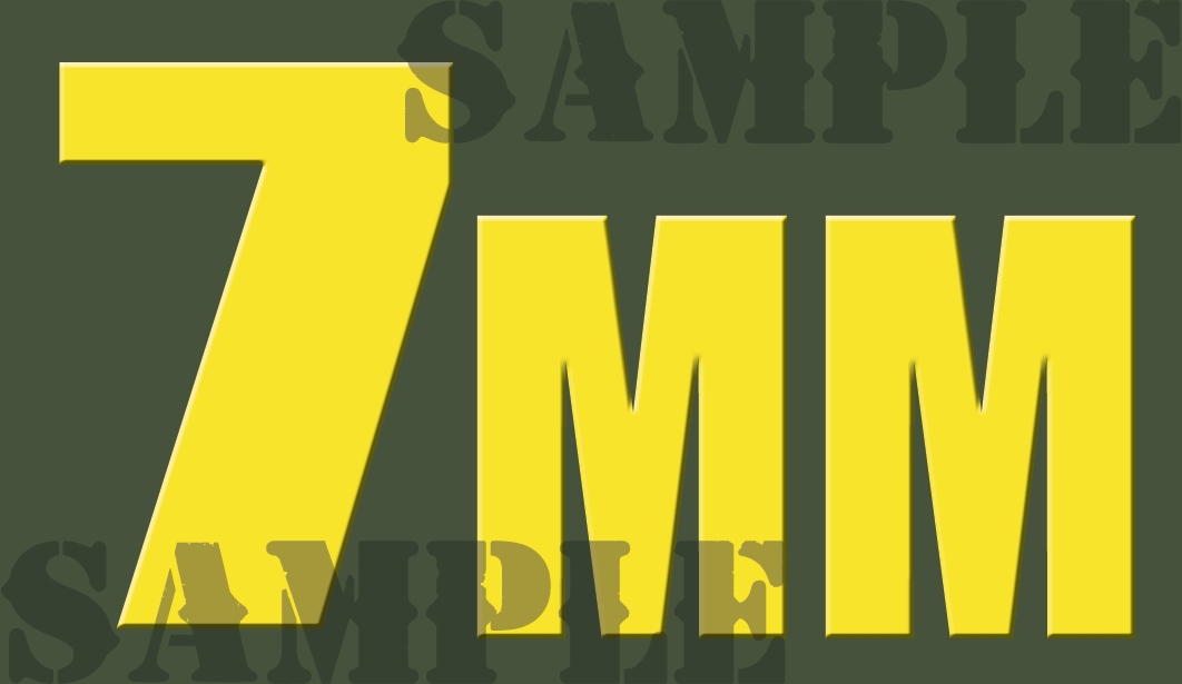 7mm - Yellow - Standard  - .50Cal