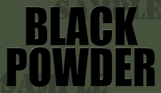Black Powder - Black - Standard   - .50Cal (NC)