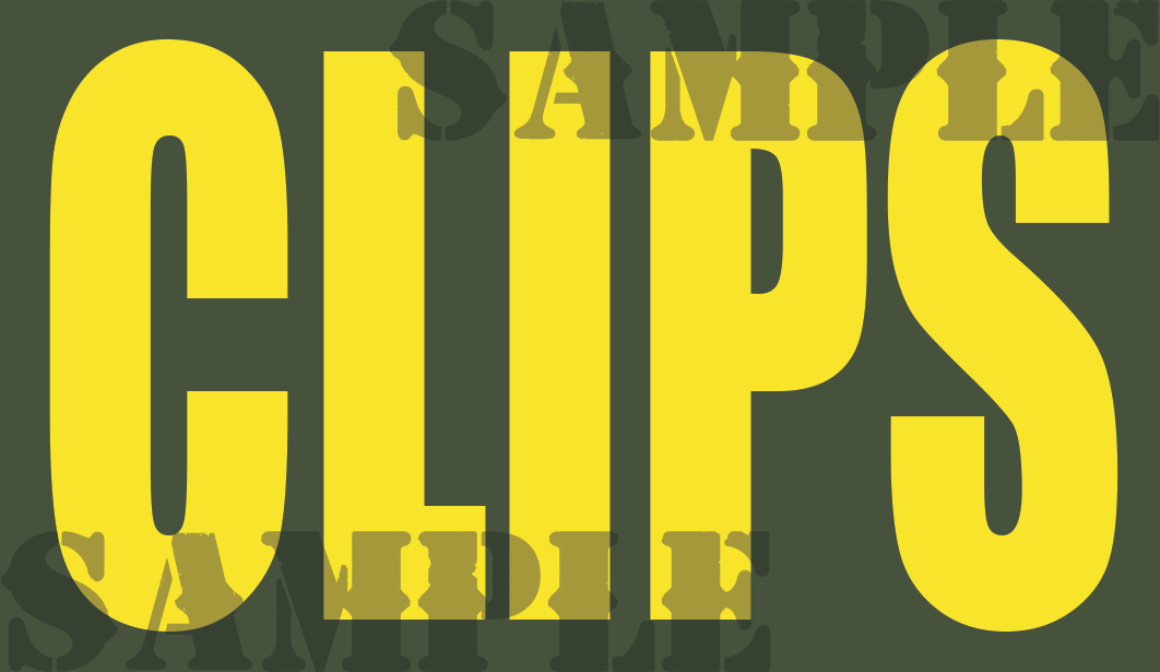 CLIPS - Yellow - Standard  - .50Cal (NC)