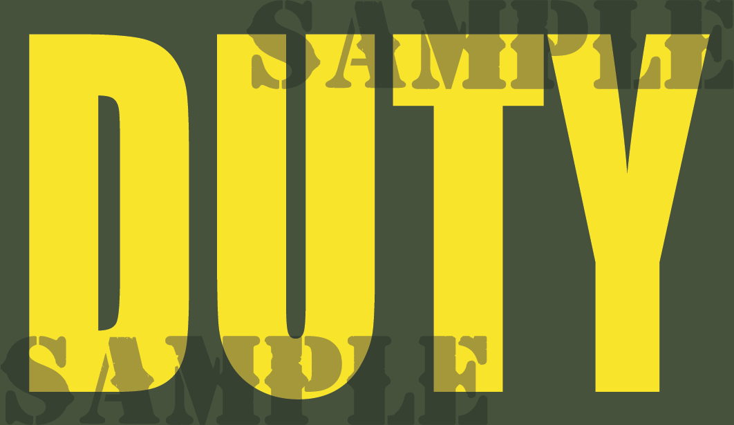 Duty - Yellow - Standard  - .50Cal (NC)