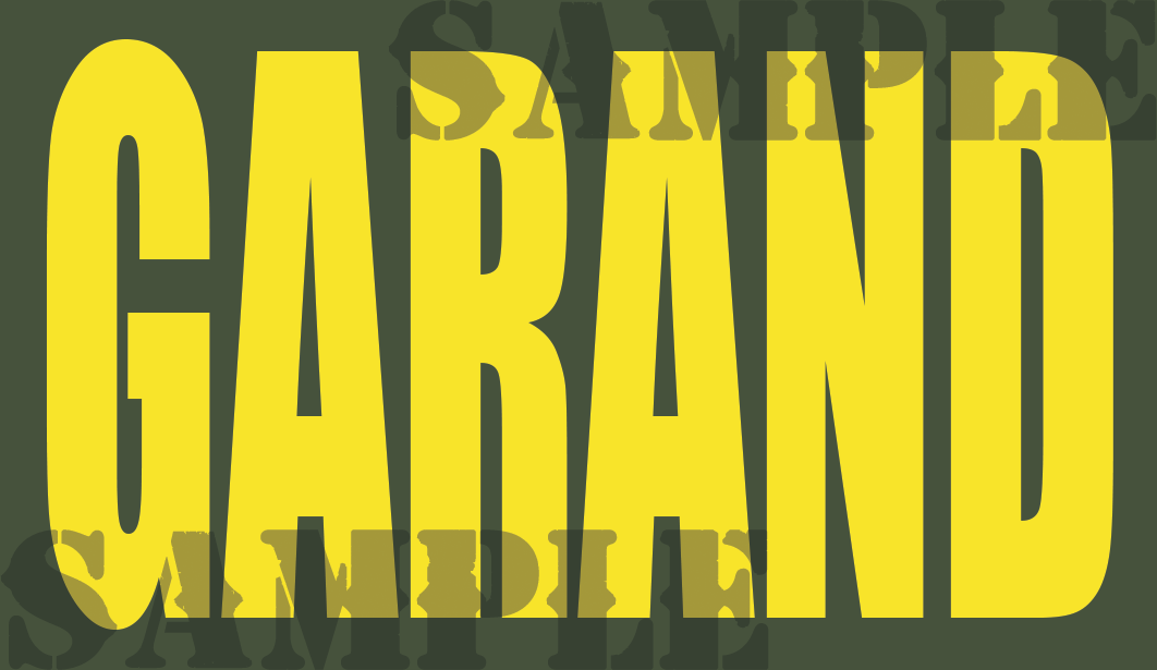 Garand - Yellow - Standard  - .50Cal (NC)