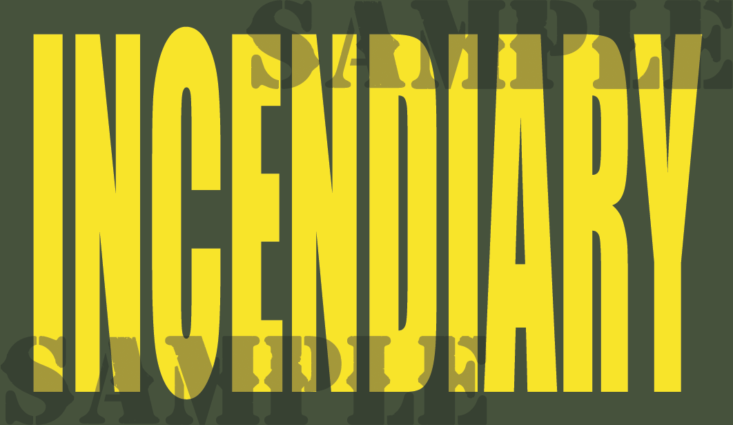 Incendiary - Yellow - Standard - .50Cal (NC)