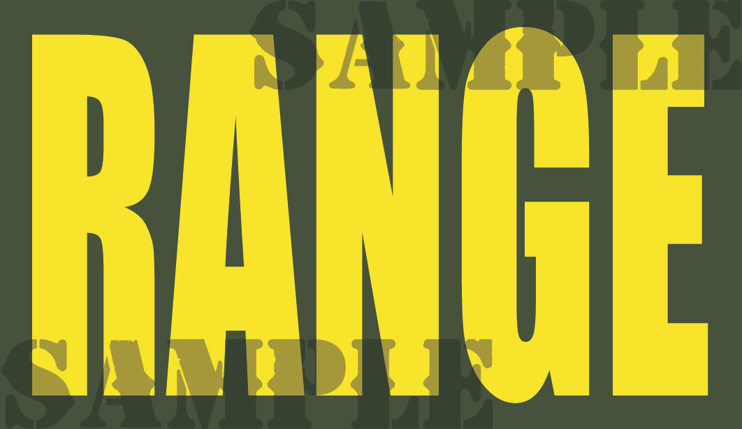 Range - Yellow - Standard - .50Cal (NC)