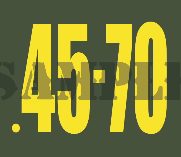 .45-70 - Yellow - Standard - .30Cal