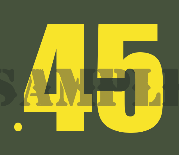 .45 - Yellow - Standard - .30Cal