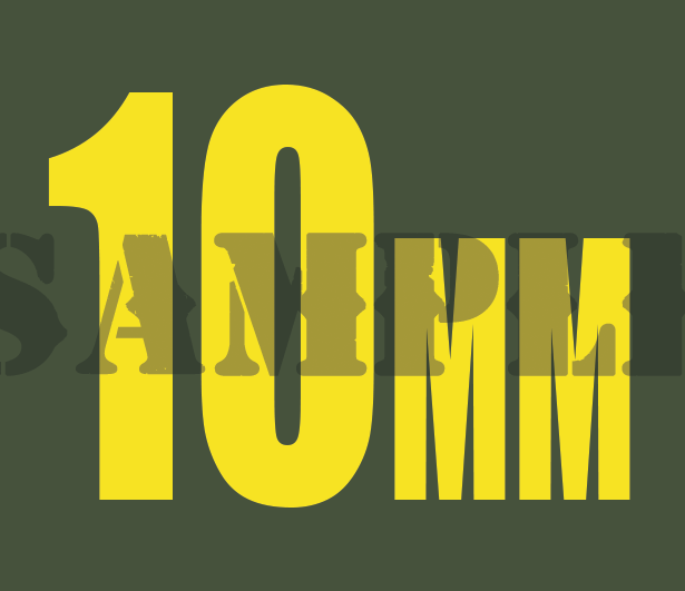 10mm - Yellow - Standard   - .30Cal