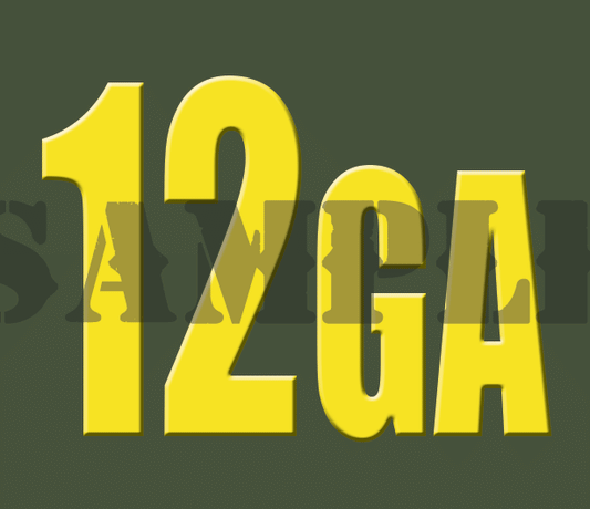 12GA - Yellow - Standard - .30Cal