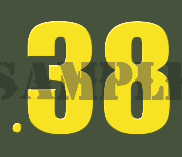 .38 - Yellow - Standard - .30Cal