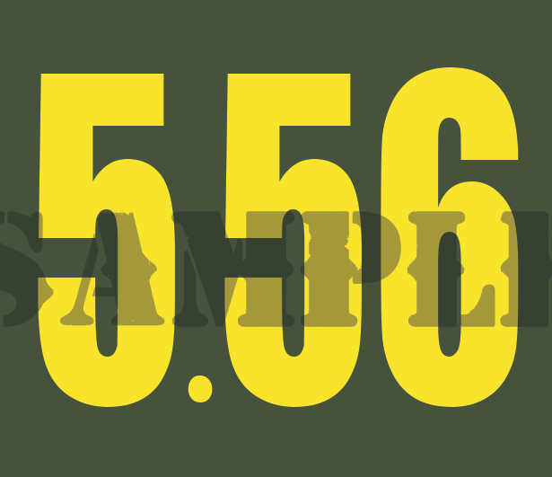 5.56 - Yellow - Standard   - .30Cal
