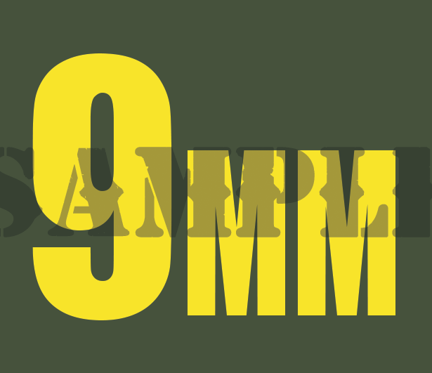 9mm - Yellow - Standard   - .30Cal