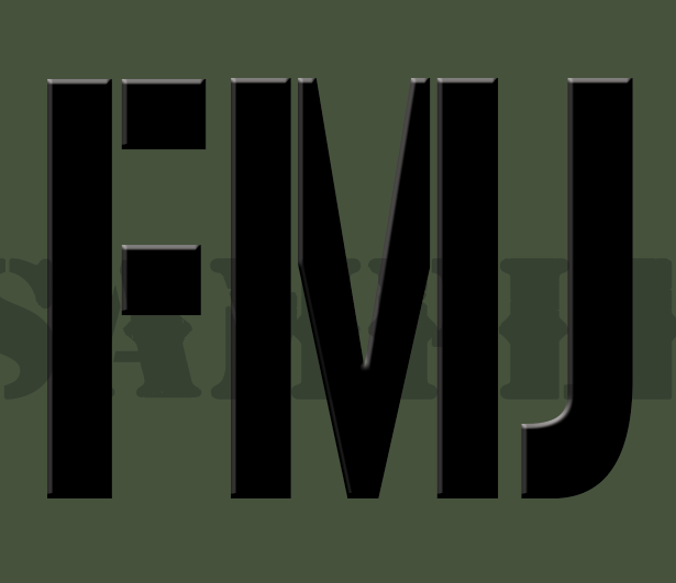 FMJ - Black - Stencil  - .30Cal (NC)