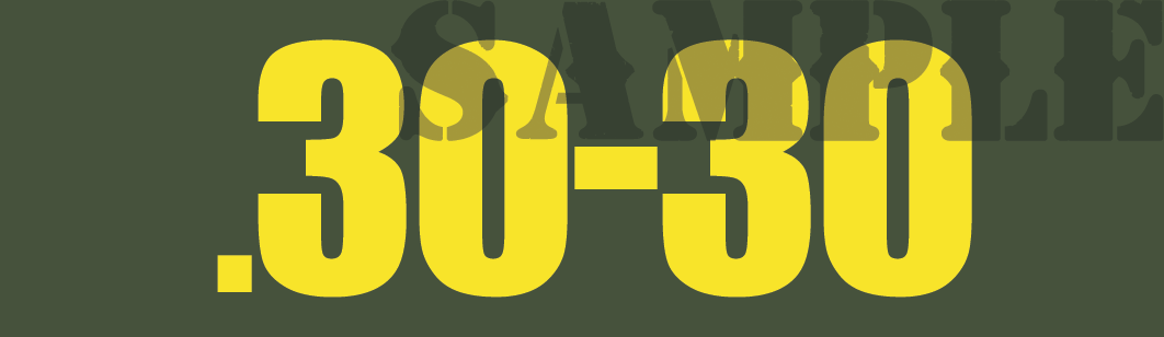 .30-30 - Yellow - Standard - Half Height