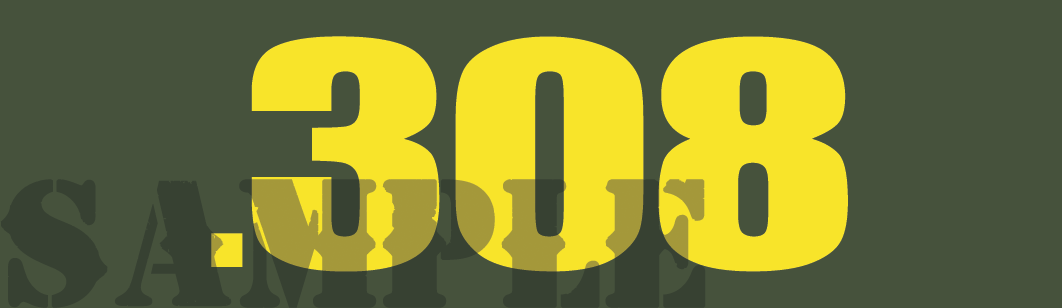 .308 - Yellow - Standard - Half Height