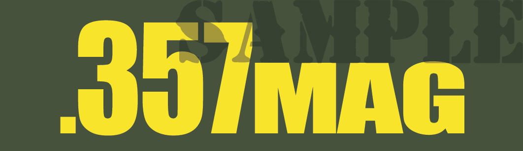 .357Mag - Yellow - Standard - Half Height
