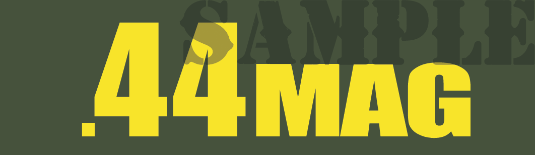 .44MAG - Yellow - Standard - Half Height