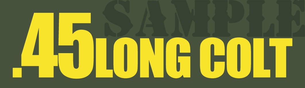 .45 Long Colt  - Yellow - Standard - Half Height