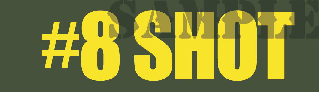 #8 Shot - Yellow - Standard - Half Height (NC)