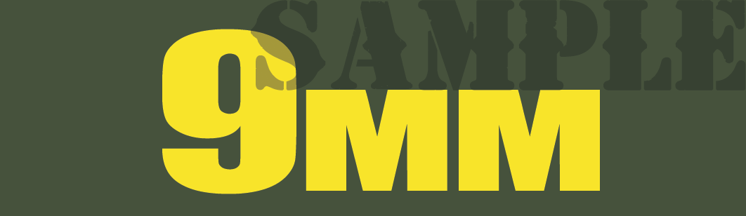 9mm - Yellow - Standard - Half Height