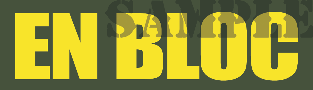 EN BLOC - Yellow - Standard - Half Height (NC)