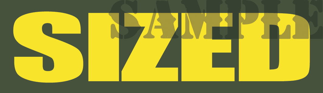 Sized - Yellow - Standard - Half Height (NC)