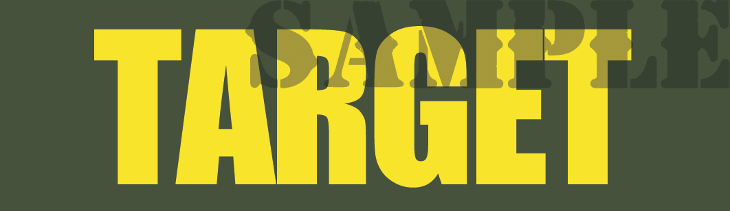 Target - Yellow - Standard - Half Height (NC)