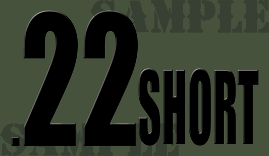 .22Short - Black - Standard  - .50Cal - Alt