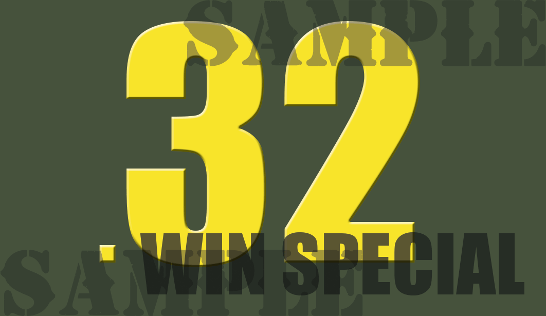 .32 Win Special - Yellow - Standard  - .50Cal