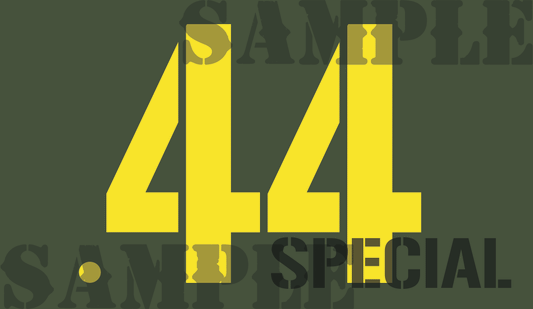 .44Special - Yellow - Stencil - .50Cal