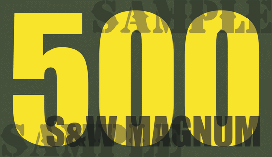 500 S&W Magnum - Yellow - Standard - .50Cal