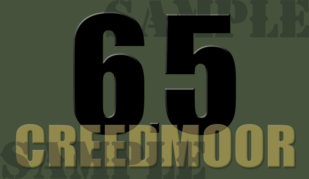 6.5 Creedmoor - Black - Standard  - .50Cal