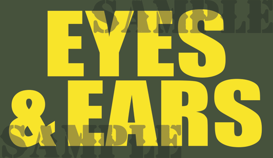 Eyes and Ears - Yellow - Standard  - .50Cal (NC)