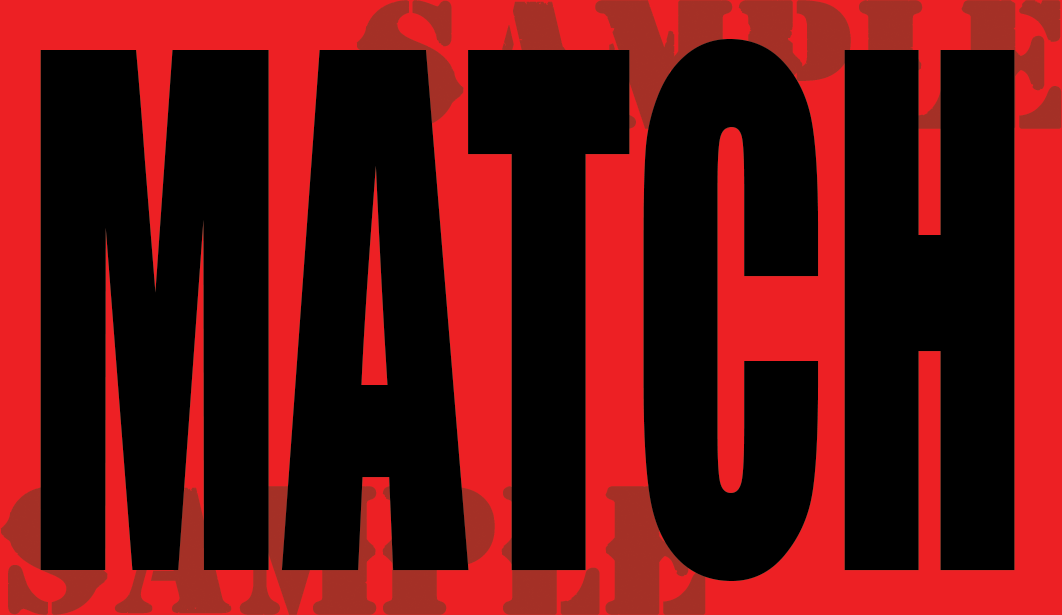 Match - Black/Red - Standard - .50Cal (NC)