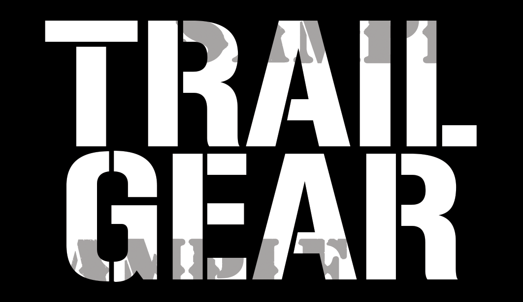 Trail Gear - White on Black - Stencil  - .50Cal (NC)
