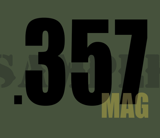 .357 Mag - Black - Standard - .30Cal