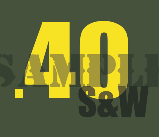.40 S&W - Yellow - Standard - .30Cal