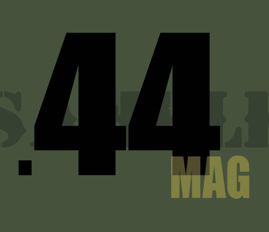 .44 Mag - Black - Standard - .30Cal