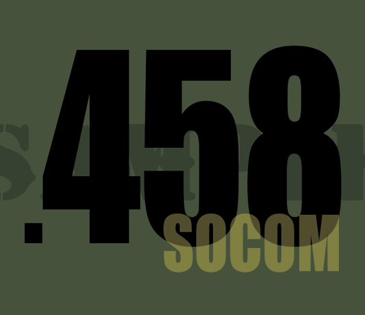 .458 SOCOM - Black - Standard  - .30Cal