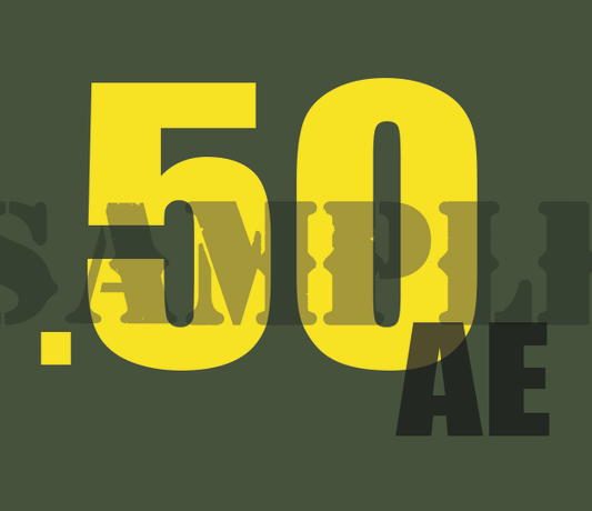 .50AE - Yellow - Standard  - .30Cal