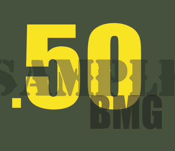 .50BMG - Yellow - Standard  - .30Cal