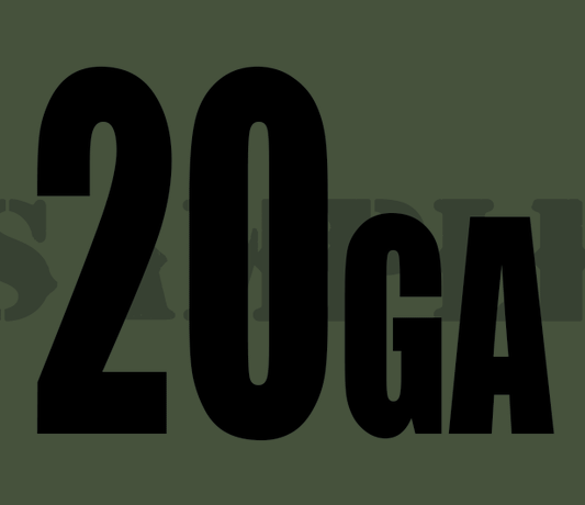 20GA - Black - Standard - .30Cal
