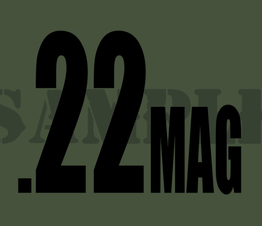 .22Mag - Black - Standard  - .30Cal